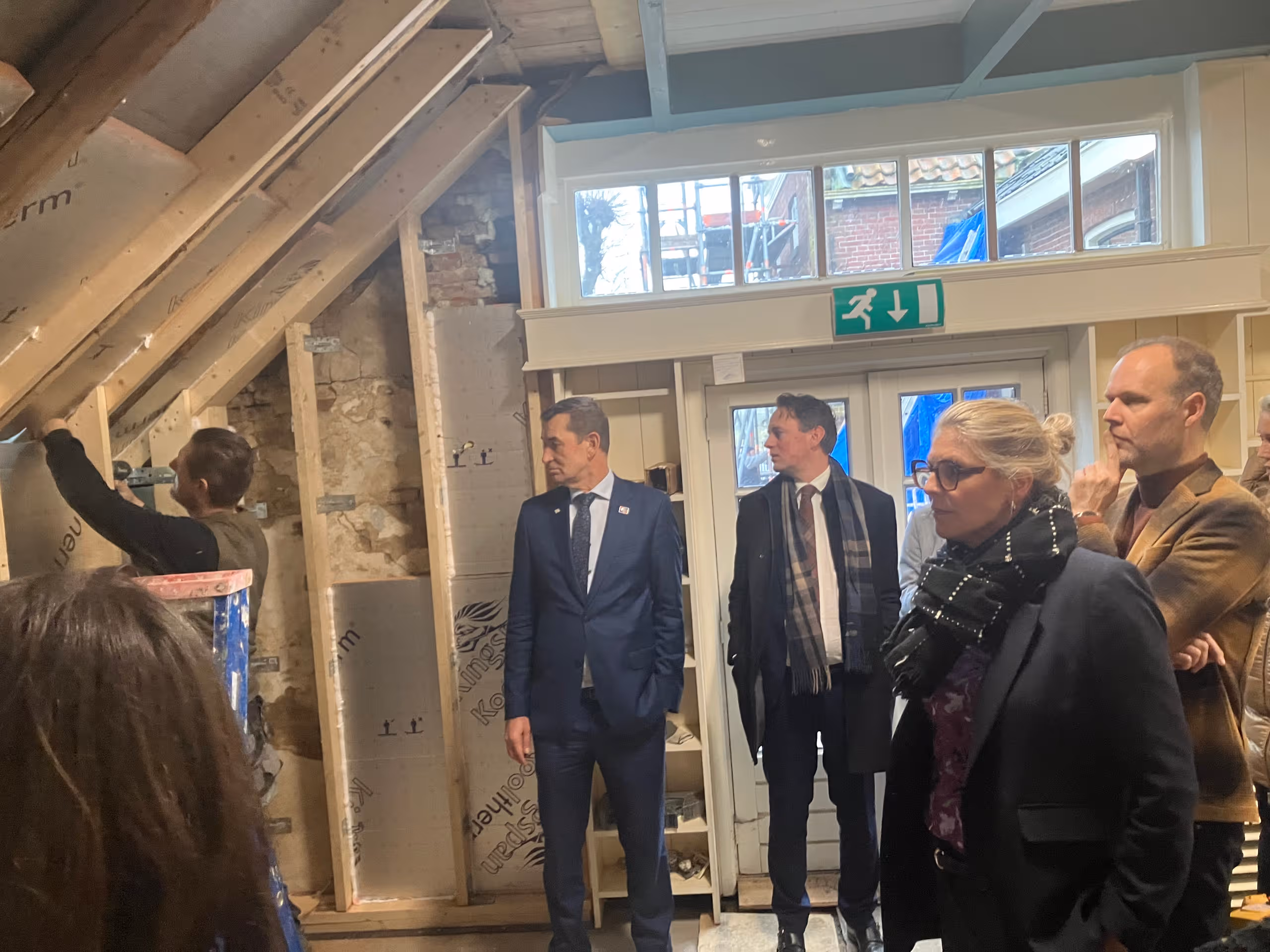 Bezoek Eddie van Marum en Eppo Bruins