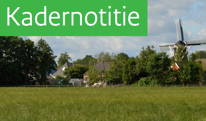 Afbeelding van het voorblad van de kadernotitie